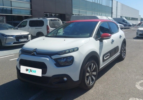 Citroen C3 cena 55900 przebieg: 19400, rok produkcji 2022 z Koprzywnica małe 172